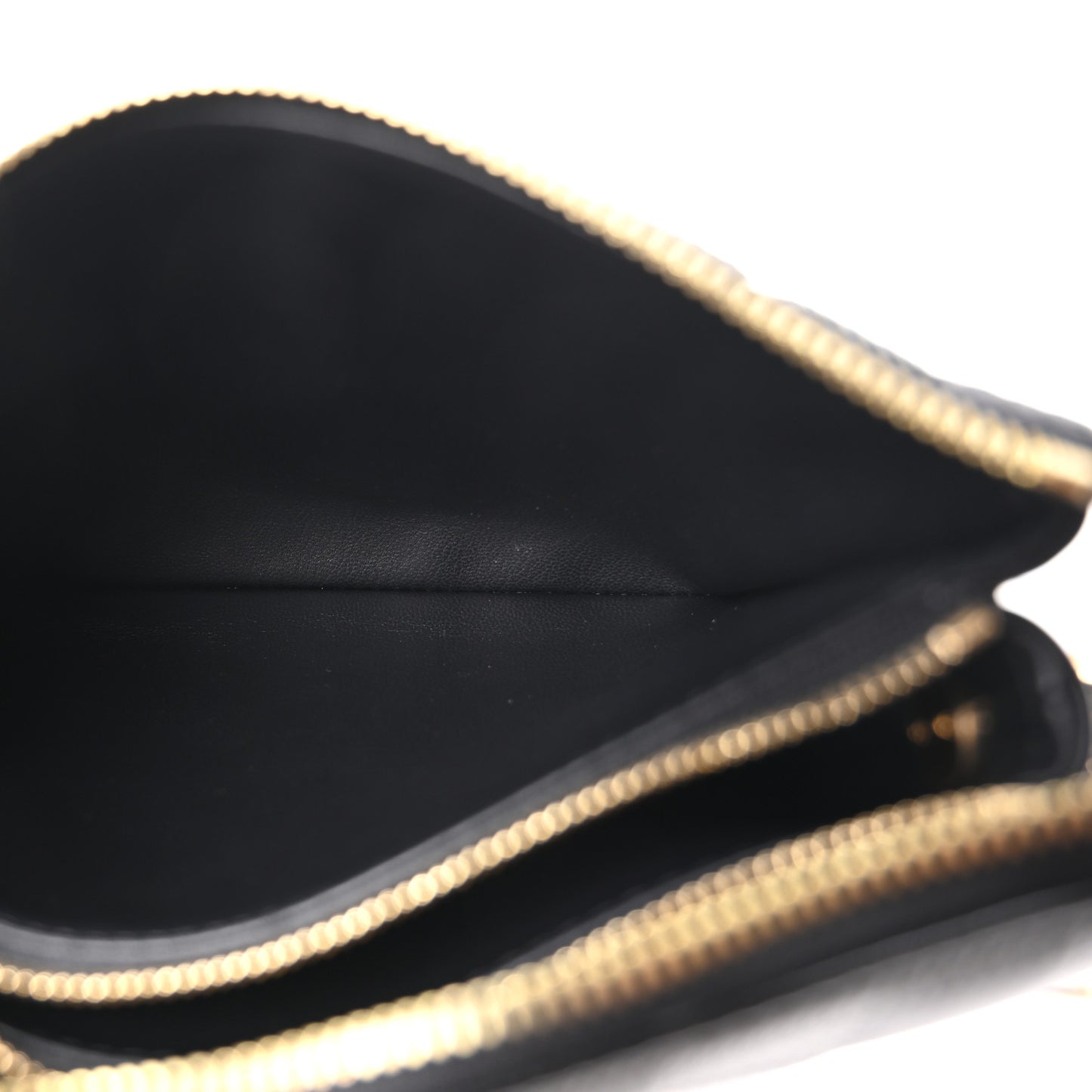 Satin Sequin Embroidered Damier Coussin BB Black