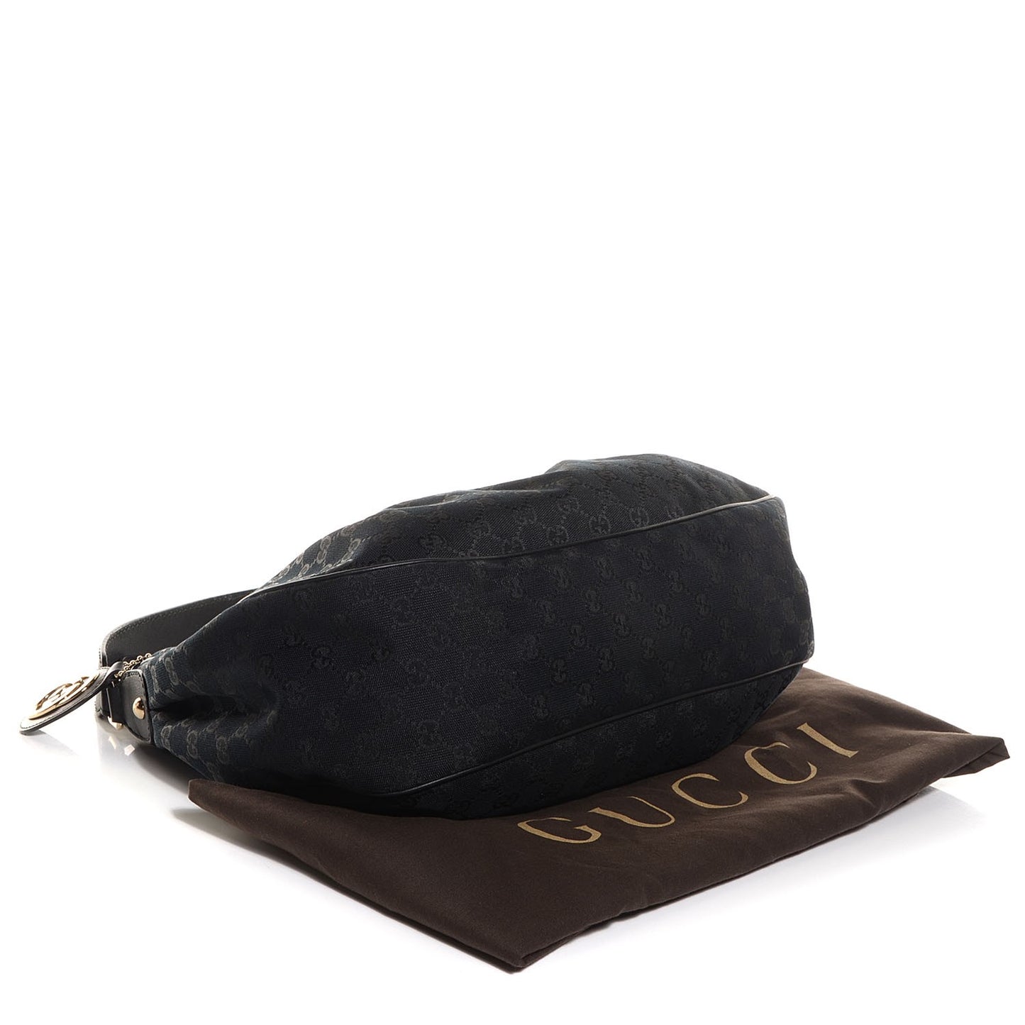 Monogram Medium Sukey Hobo Black