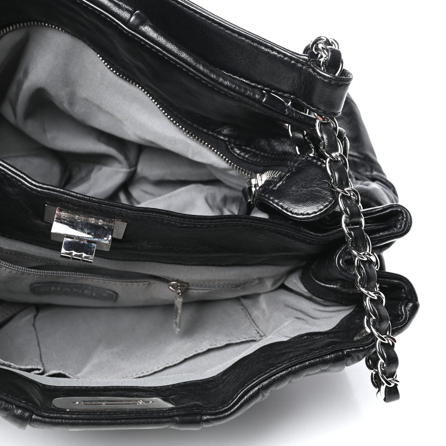 Lambskin Igloo Shoulder Bag Black