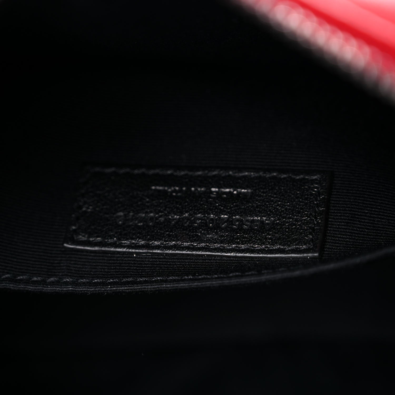 Saint Laurent Calfskin Matelasse Monogram Lou Camera Bag Rouge Eros 7 of 9