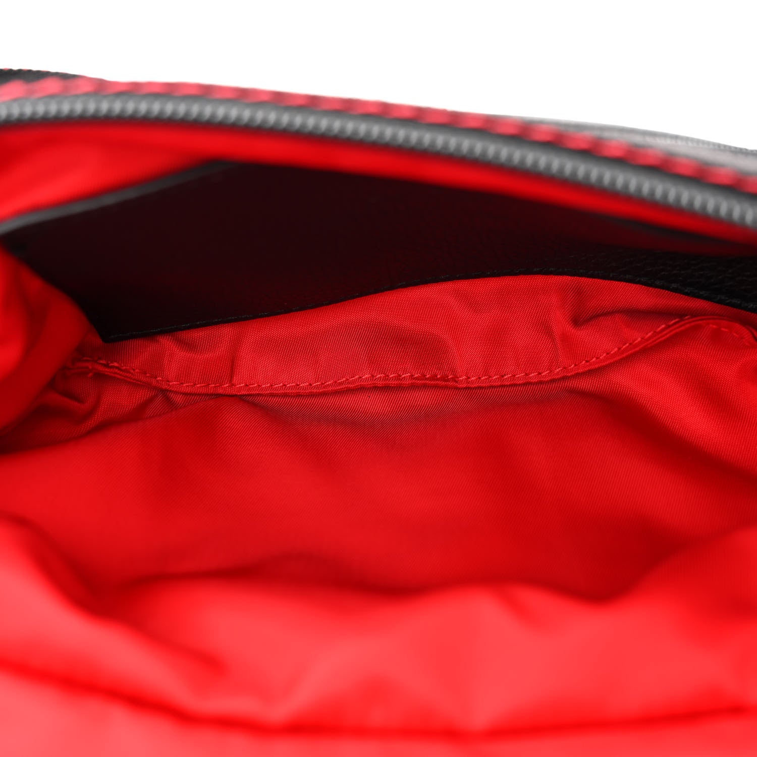 Christian Louboutin Calfskin Paris NYC Belt Bag Black 5 of 11