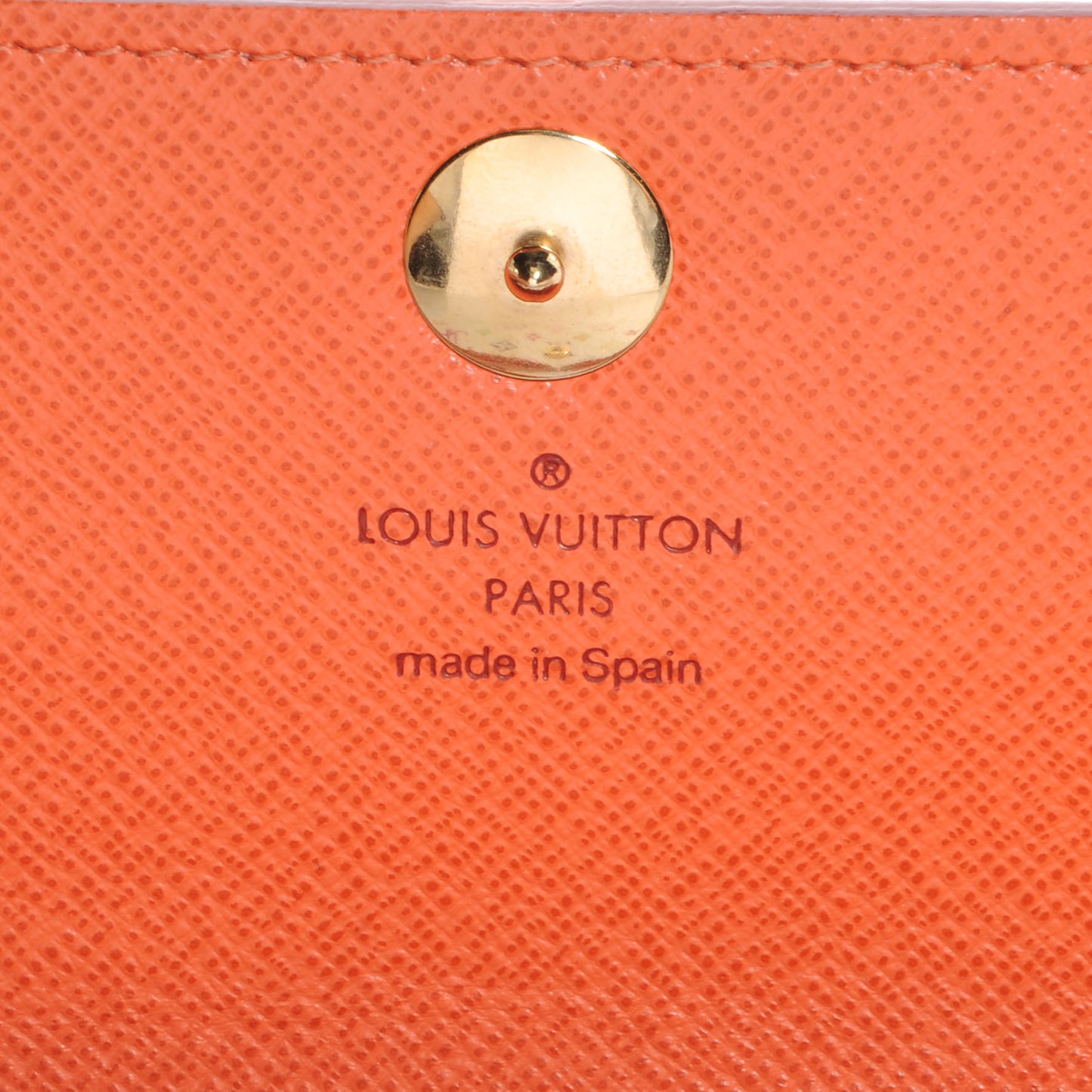 Monogram Multicolor Sarah Wallet White Orange