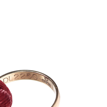 Cartier 18K Pink Yellow White Gold Trinity Cord Bracelet Red 6 of 8