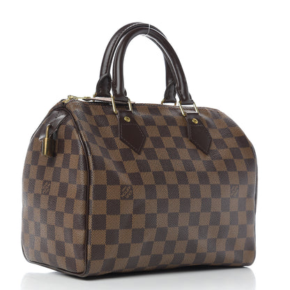 Louis Vuitton Damier Ebene Speedy 25 2 of 9