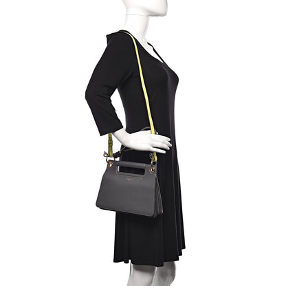 Givenchy Calfskin Small Whip Top Handle Crossbody Storm Grey 2 of 9