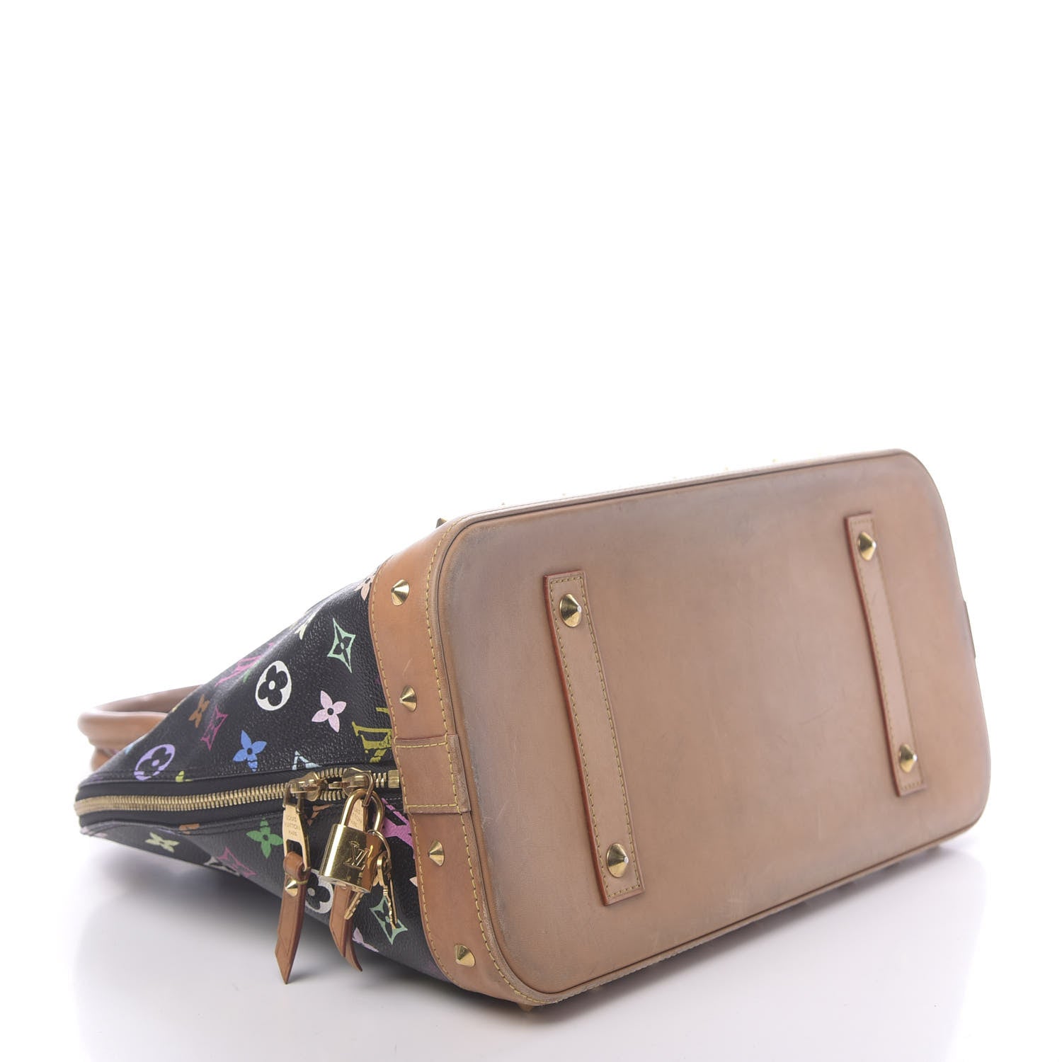 Louis Vuitton Monogram Multicolor Alma GM Black 4 of 11