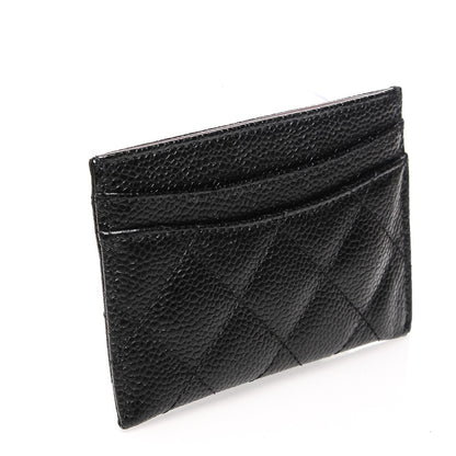 Chanel Caviar Quilted Card Holder Black 3 of 8