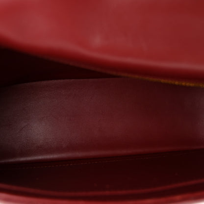 Christian Dior Calfskin Cannage Medium Caro Bag Brick Red 5 of 9