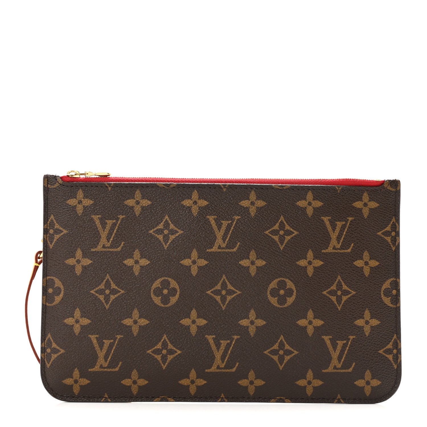 Louis Vuitton Monogram Neverfull MM GM Pochette Cherry 1 of 10