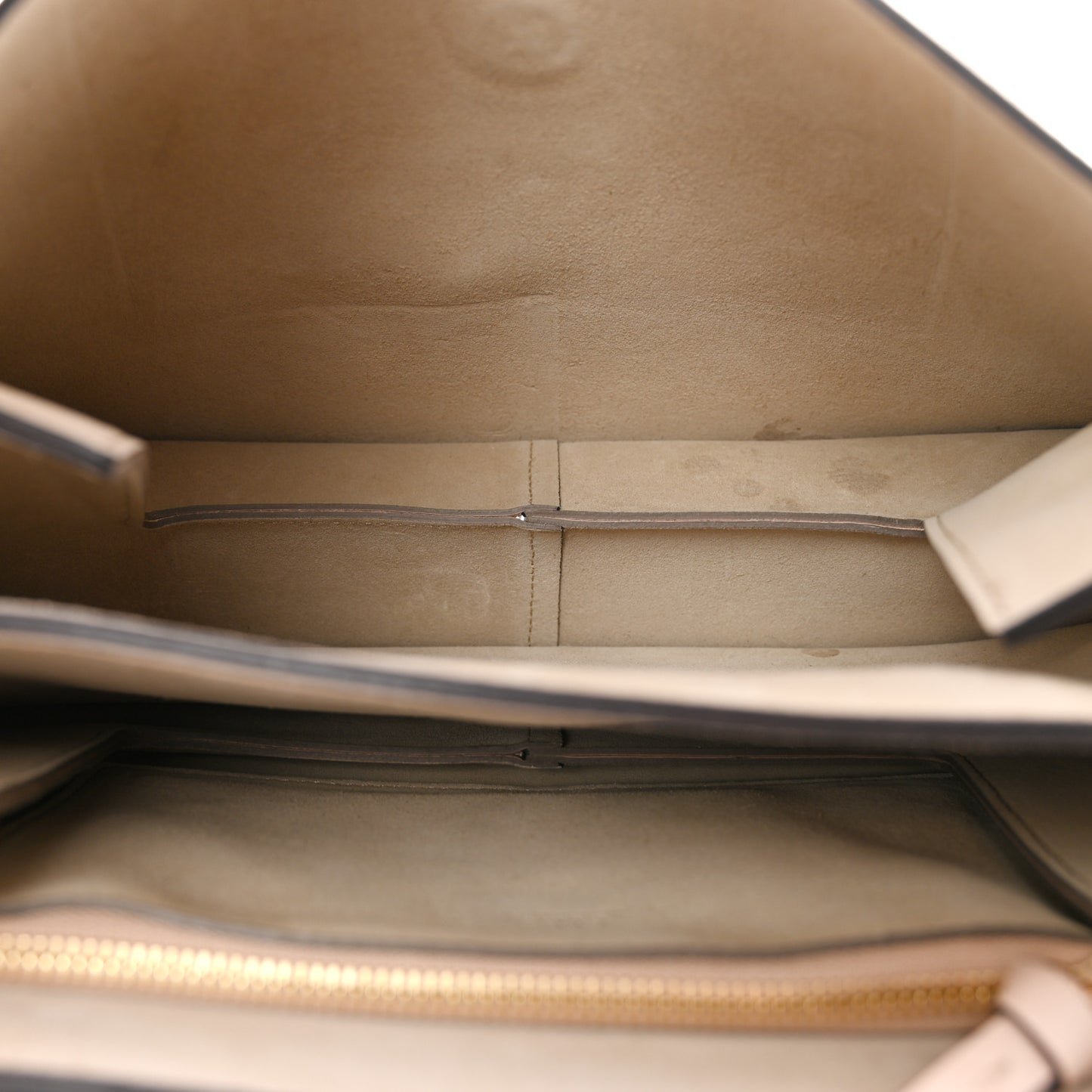 Calfskin Suede Medium Faye Shoulder Bag  Cement Pink