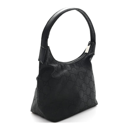 Gucci Nylon Hobo Monogram Small  Black 3 of 10