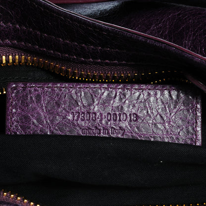Balenciaga Agneau Giant 21 Gold Hardware City Raisin 9 of 10