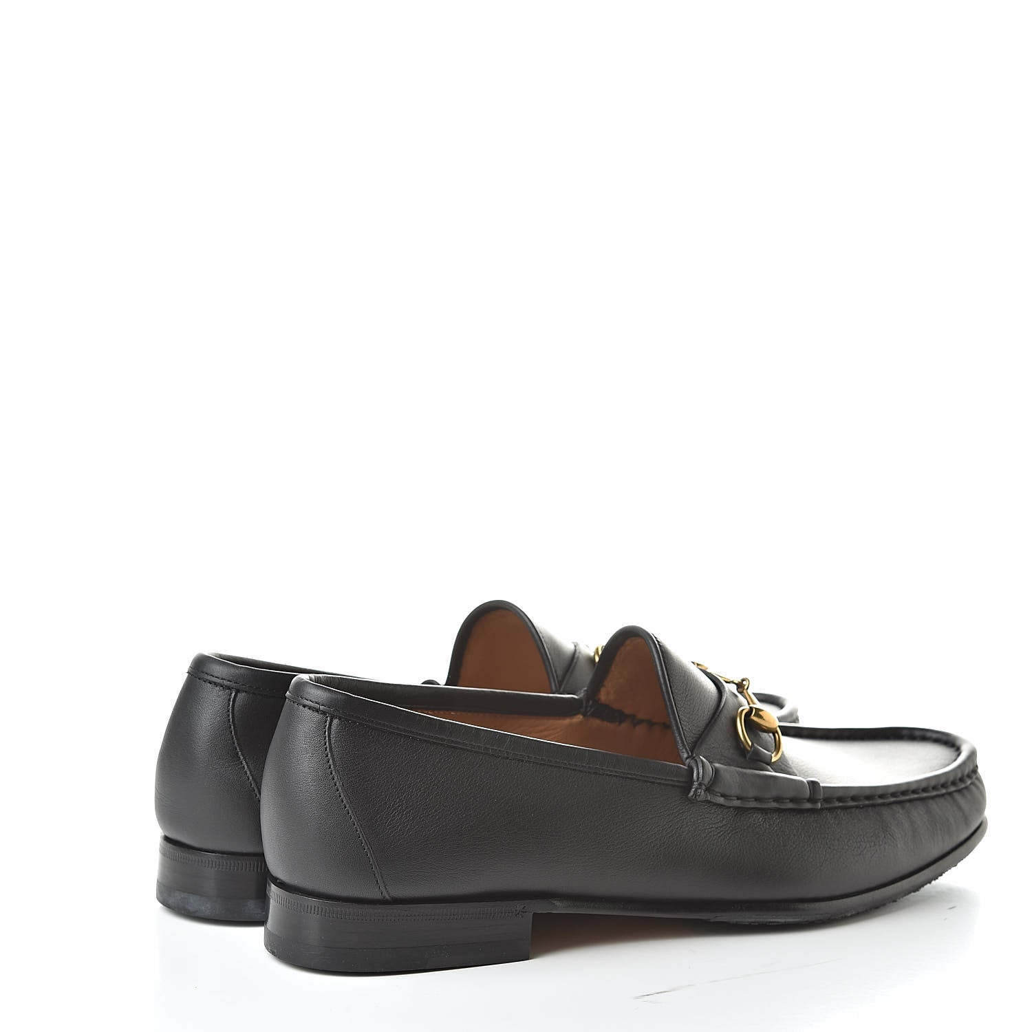 Gucci Calfskin Mens 1953 Horsebit Loafers 11.5 Black 4 of 10