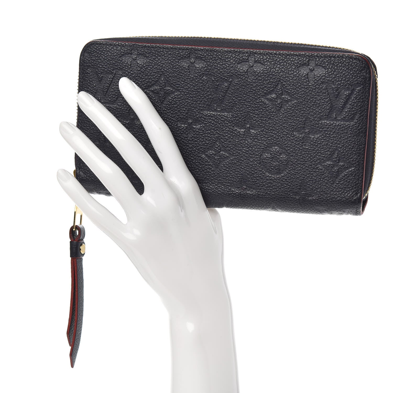 Louis Vuitton Empreinte Zippy Wallet Marine Rouge 2 of 9