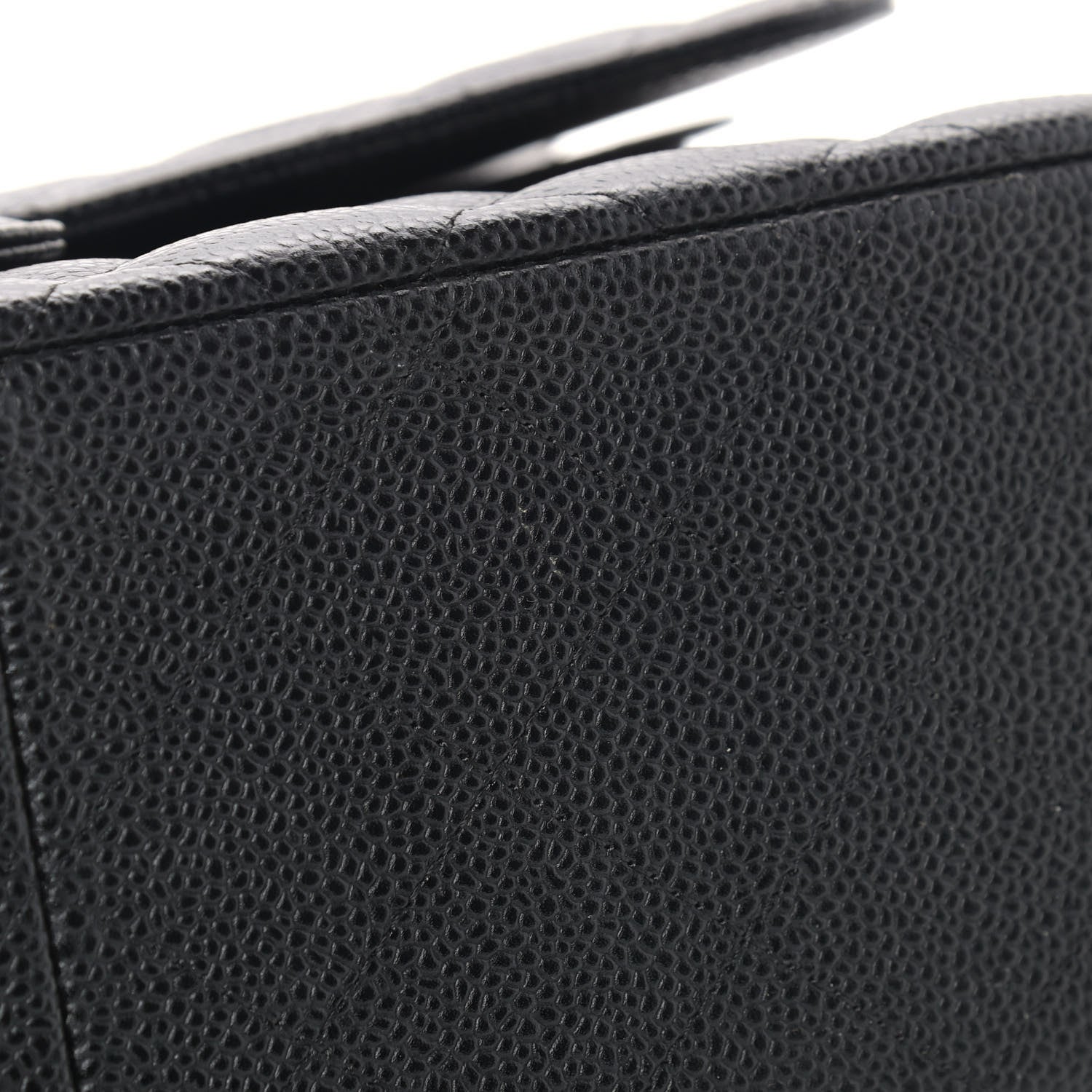 Chanel Caviar Quilted Jumbo Double Flap Black 12 of 12