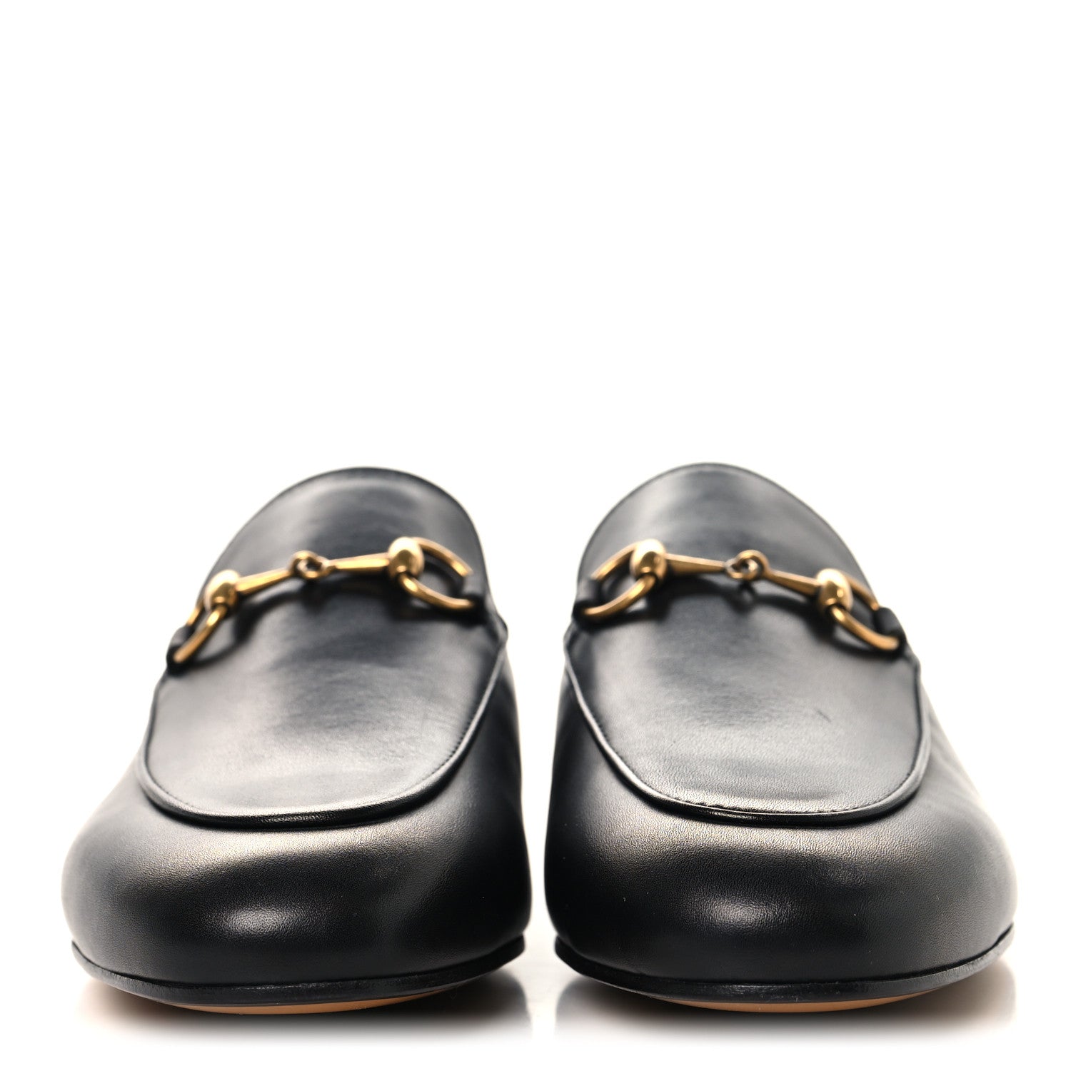 Gucci Calfskin Womens Princetown Slippers 36.5 Black 3 of 11