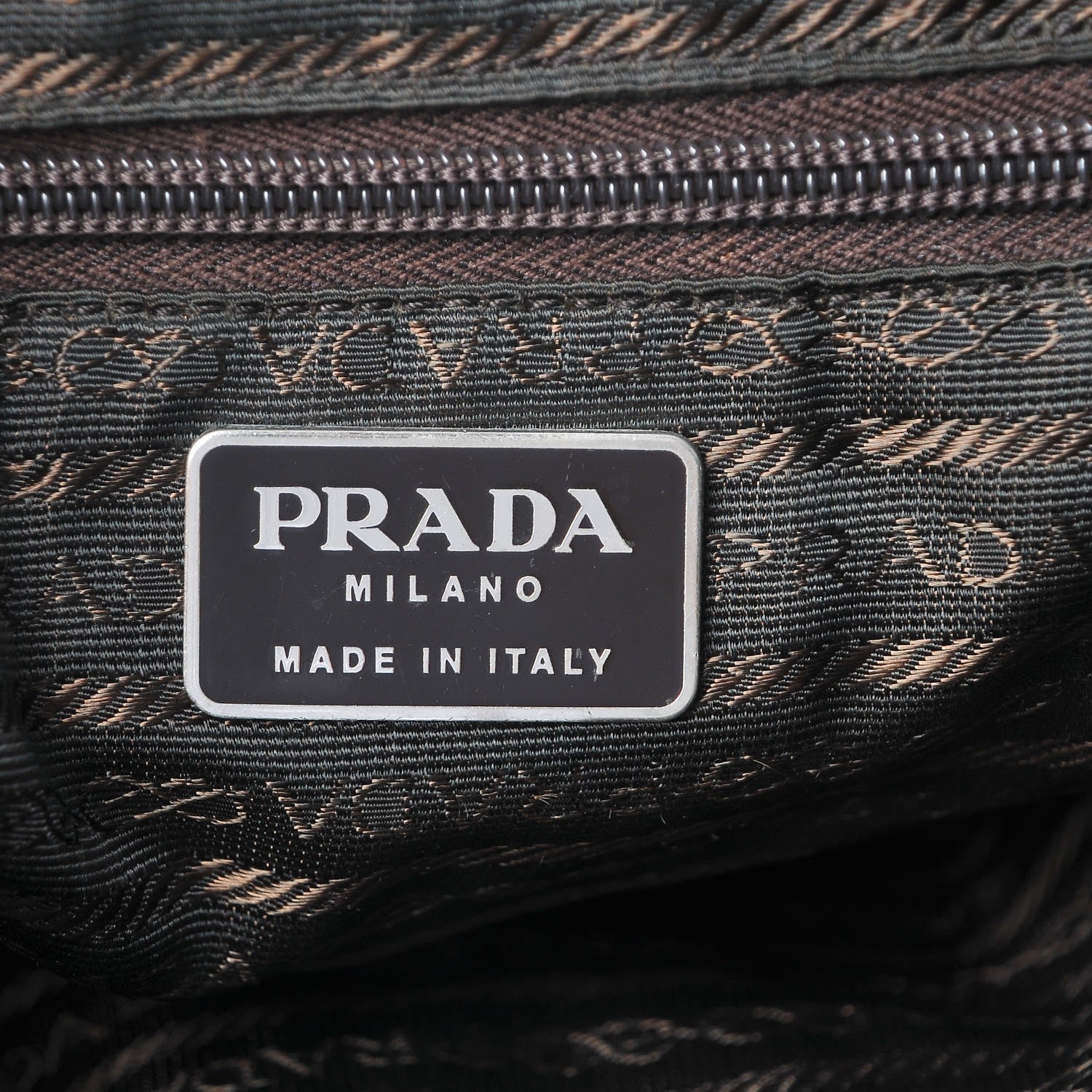 Prada Nylon Vela Small Backpack Ebano 6 of 7