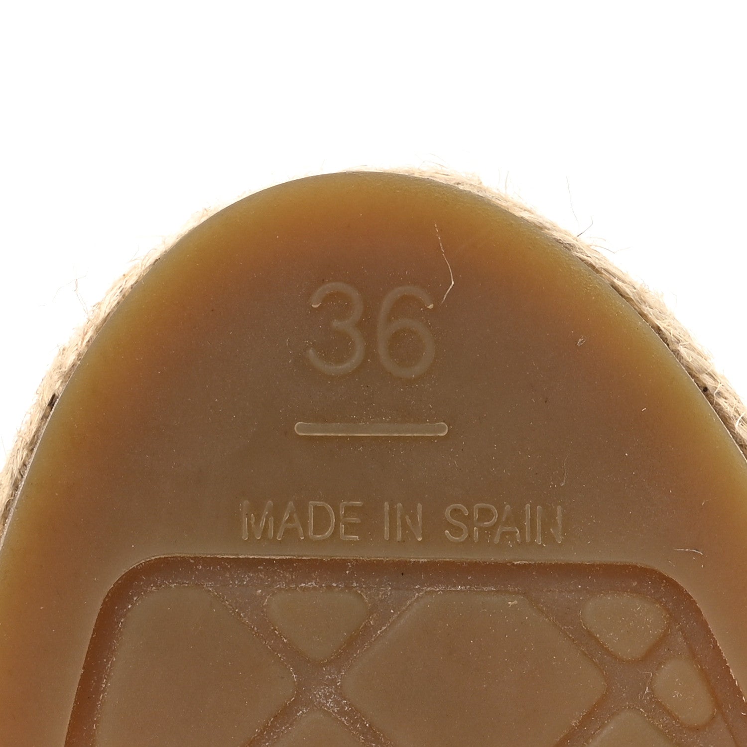 Chanel Lambskin Printed Coco Beach Espadrilles 36 Light Pink Black 7 of 12