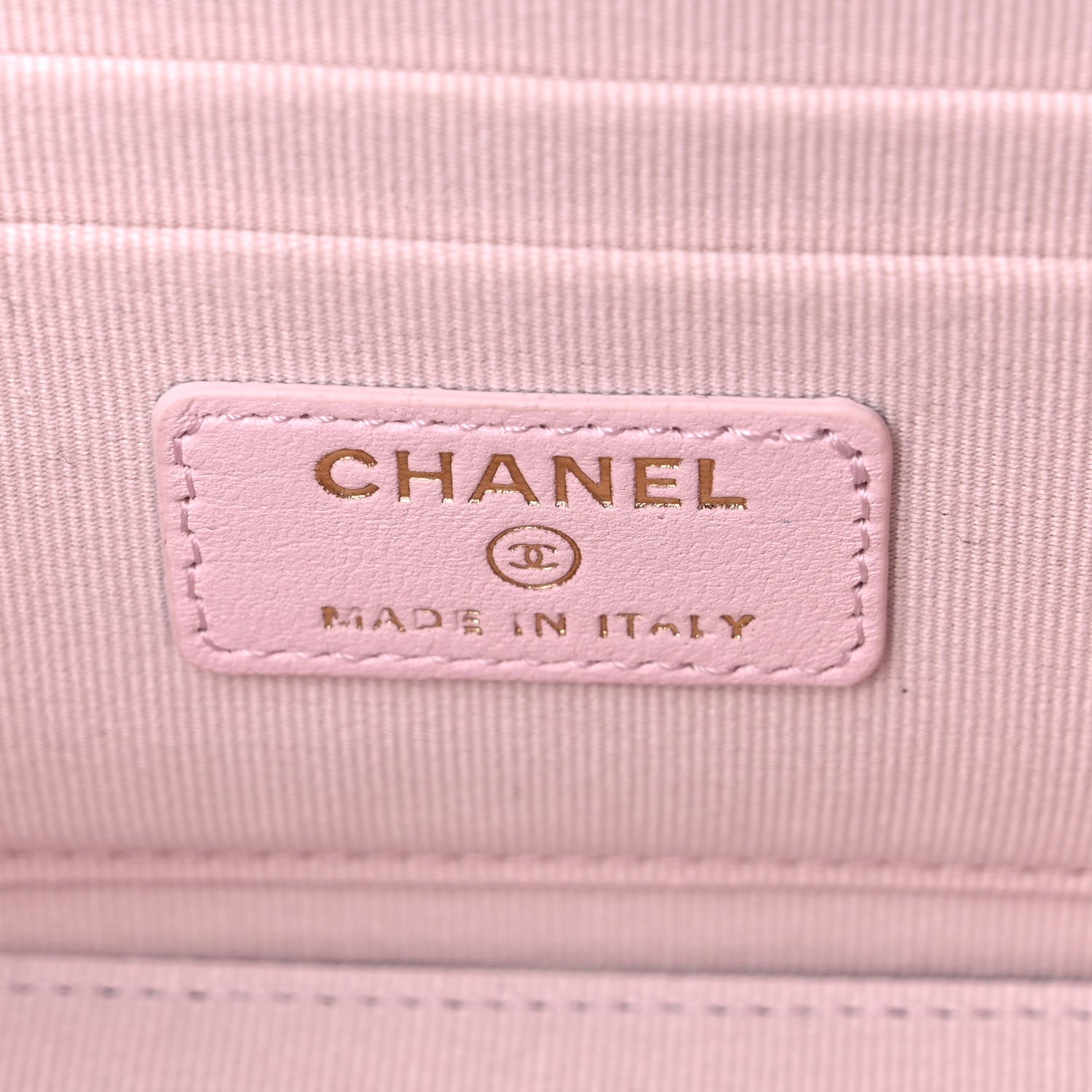 Chanel Lambskin Quilted Small Top Handle Vanity Case With Chain Light Pink 8 of 10