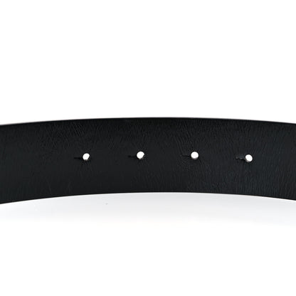 Chanel Patent Calfskin CC Reversible Belt 80 32 Black White 4 of 5