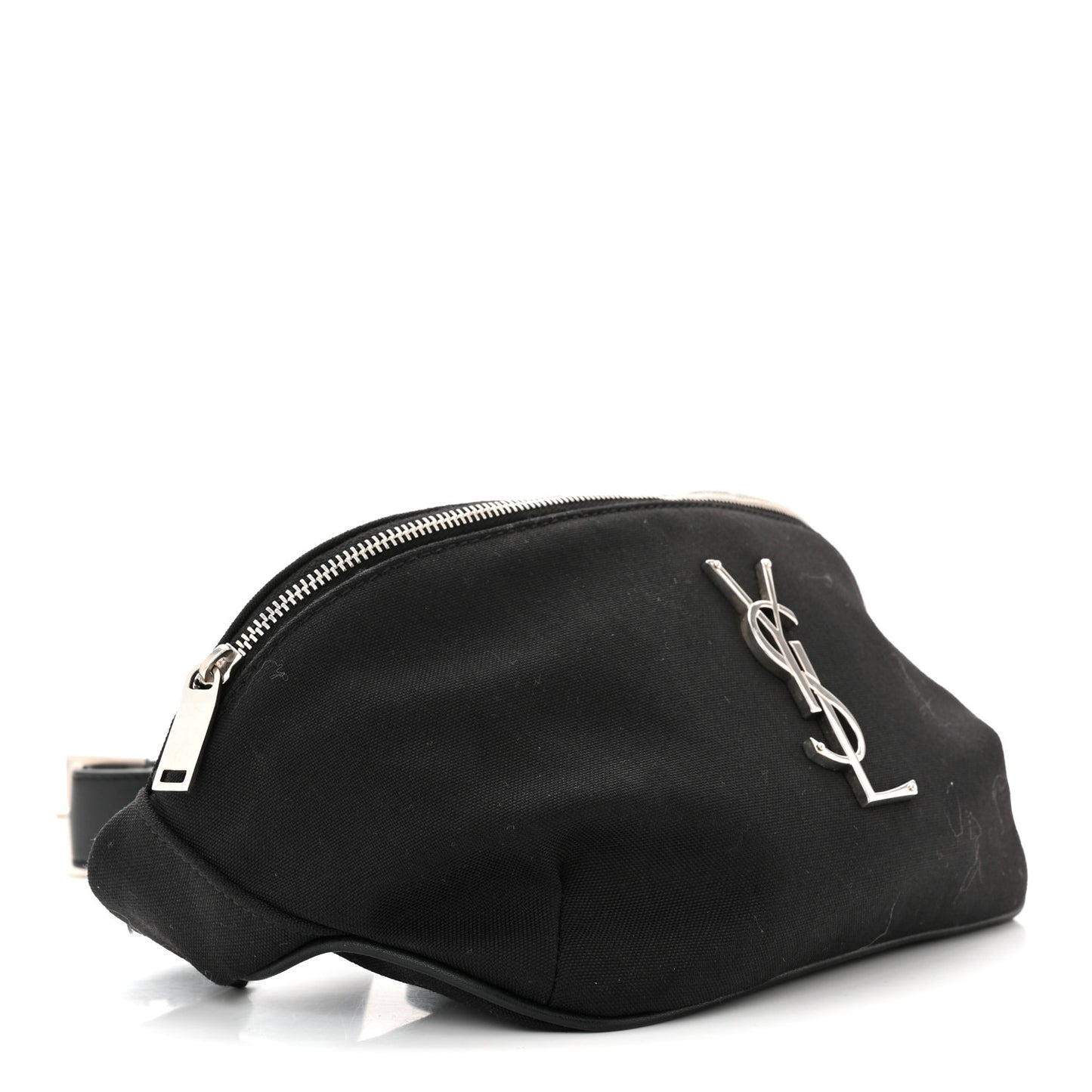 Canvas Monogram Belt Bag Black