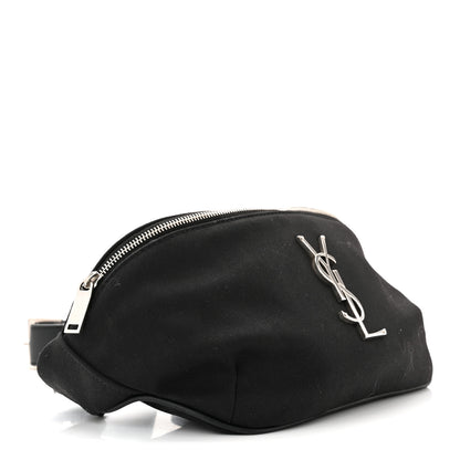 Saint Laurent Canvas Monogram Belt Bag Black 3 of 10