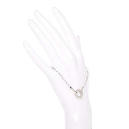 Cartier 18K White Gold Diamond LOVE Bracelet 2 of 6
