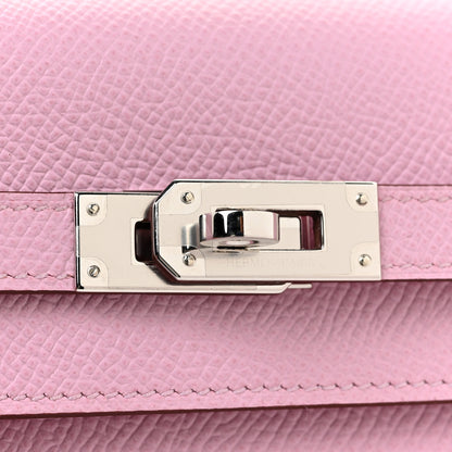 Hermes Epsom Kelly To Go Wallet Mauve Sylvestre 12 of 14