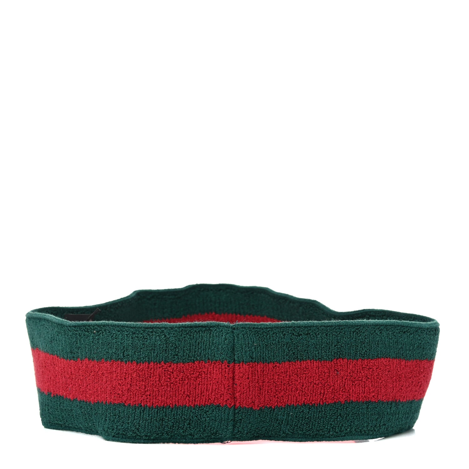 Gucci Vinyl Web Visor M Green Red 4 of 8