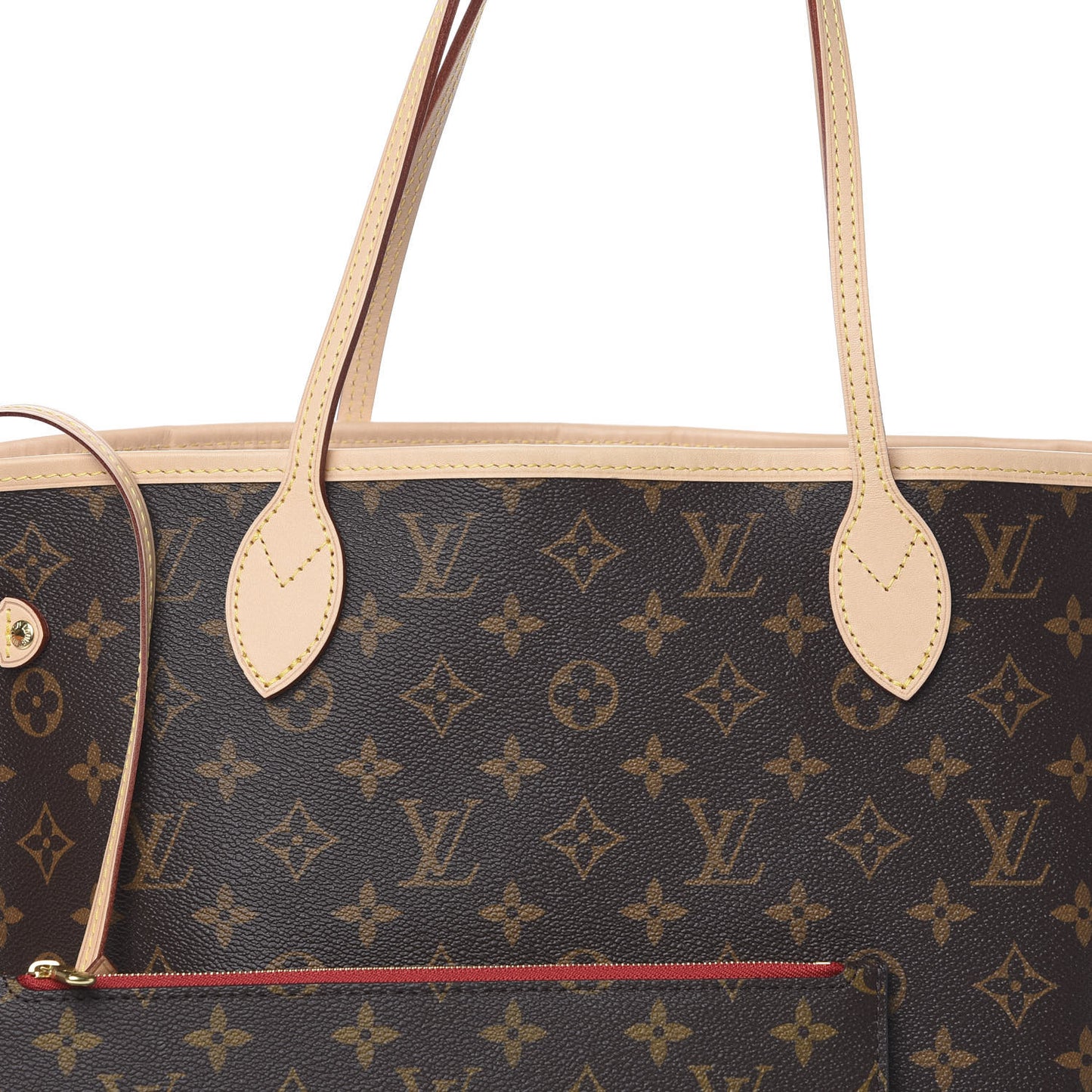 Monogram Neo Neverfull MM Cherry