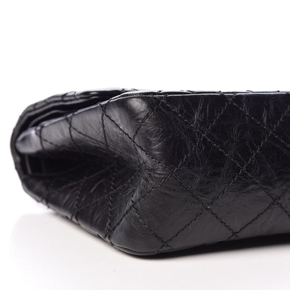 Chanel Aged Calfskin Quilted 2.55 Reissue 226 Flap So Black 5 of 10