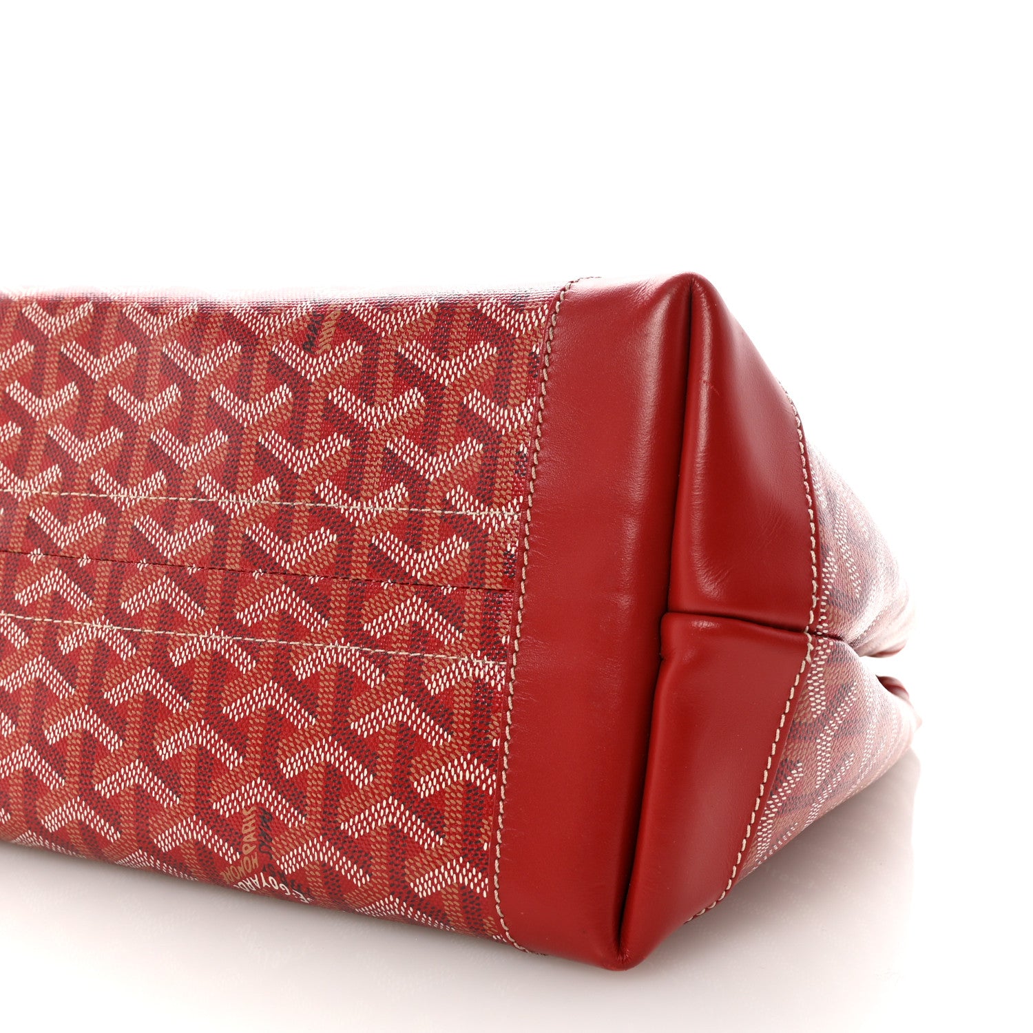 Goyard Goyardine Bellechasse PM Red 8 of 8