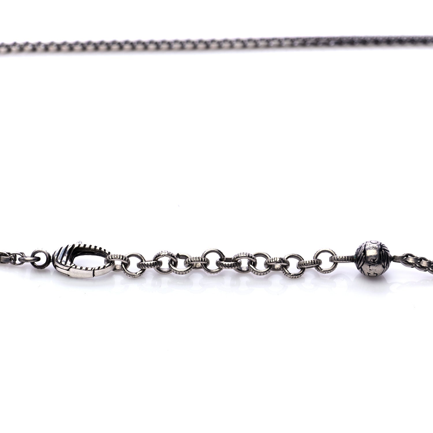 Gucci Sterling Silver Anger Forest Rabbit Head Necklace 7 of 7