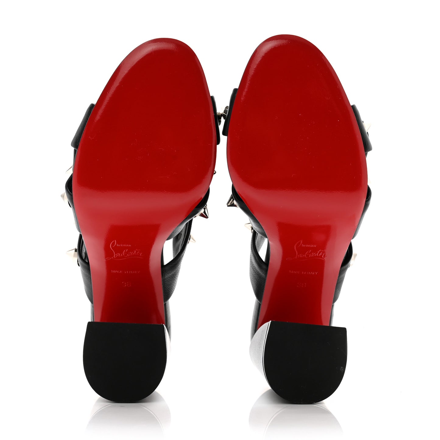 Nappa Spika Club 85 Sandals 38 Black