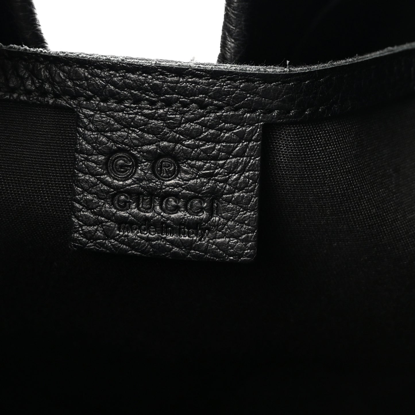 Pebbled Calfskin Large Joy Shoulder Bag Black