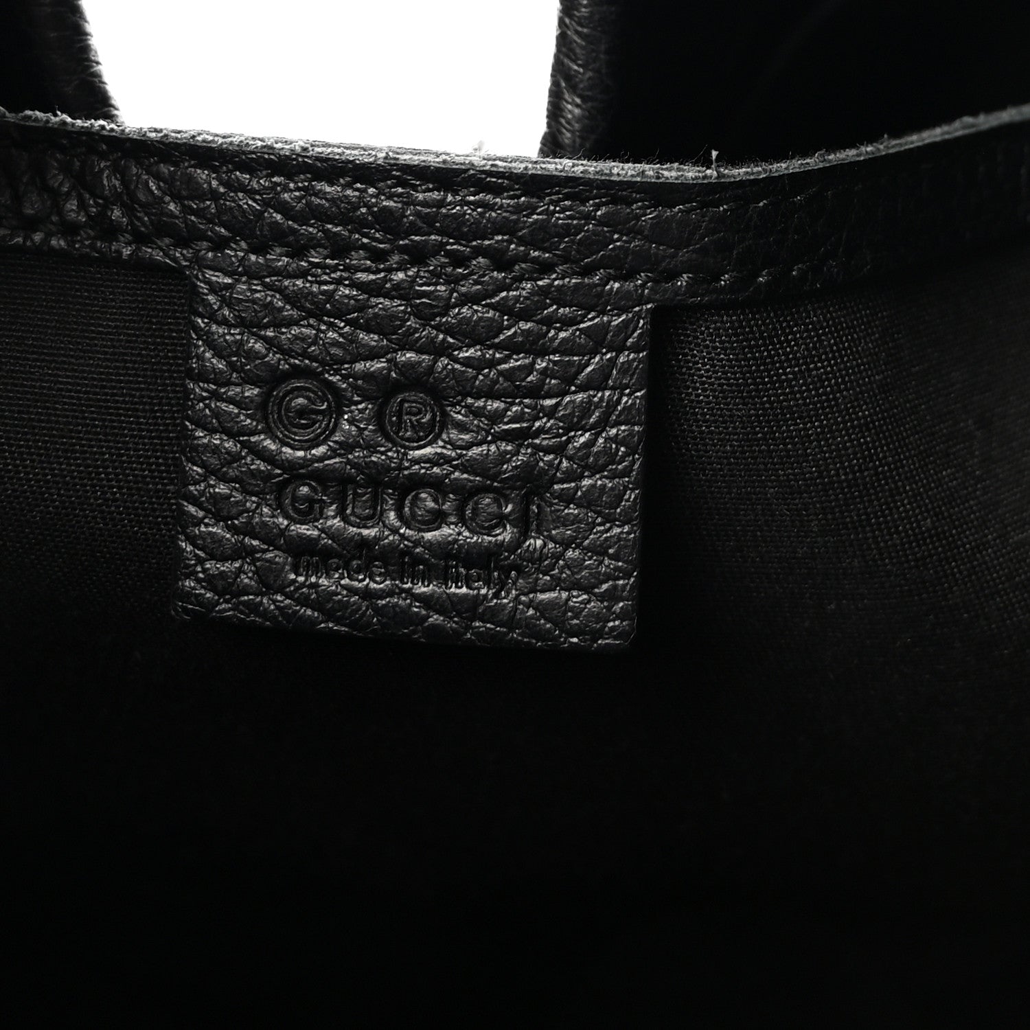 Gucci Pebbled Calfskin Large Joy Shoulder Bag Black 6 of 10