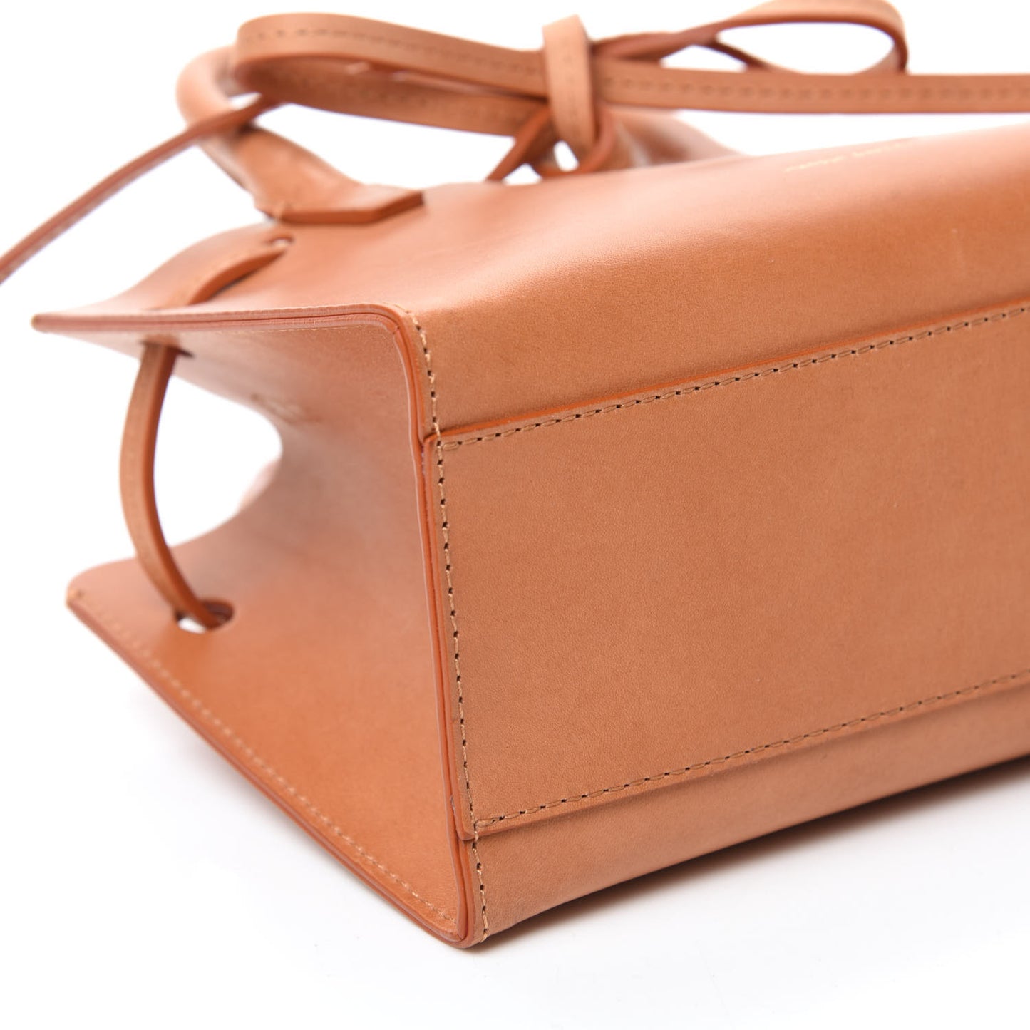 Calfskin Mini Mini Sun Bag Cammello Dolly