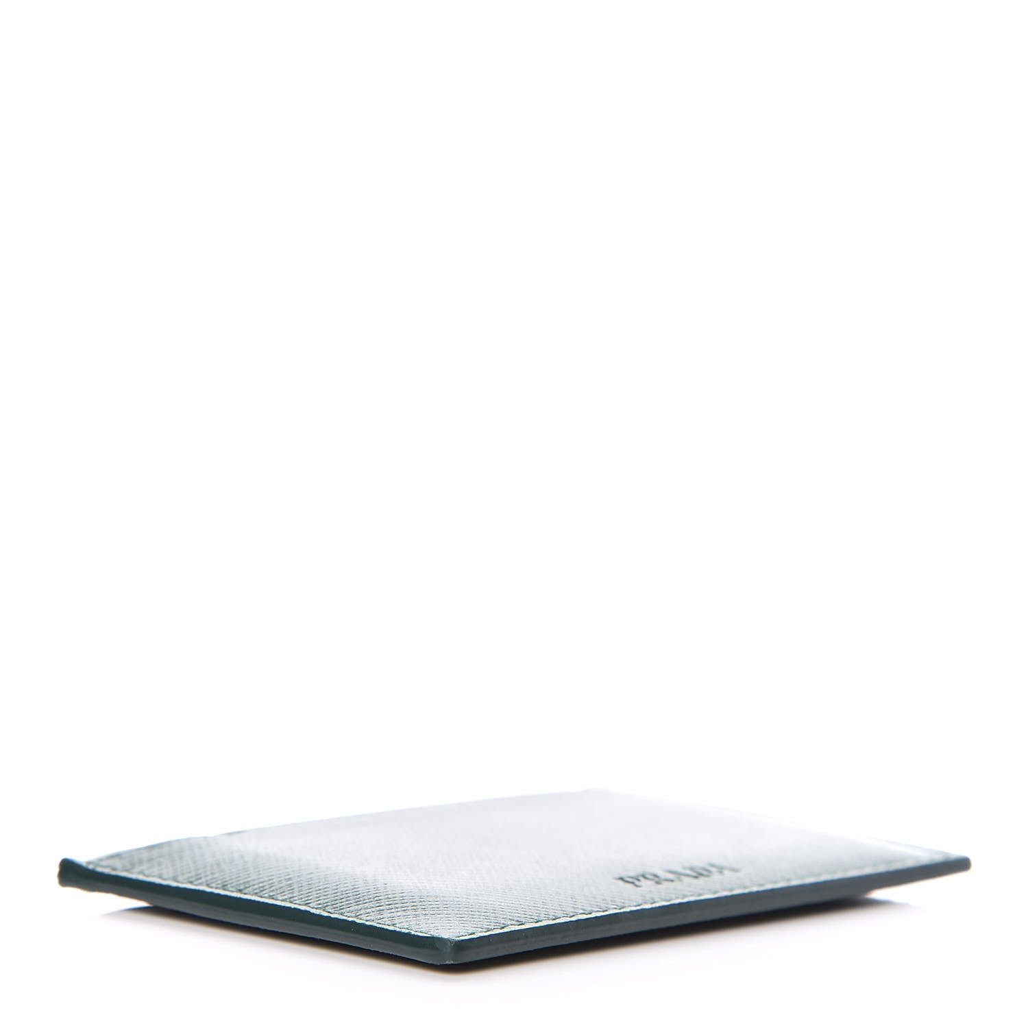 Prada Saffiano Card Case Biliardo 4 of 9