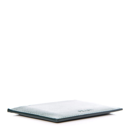 Prada Saffiano Card Case Biliardo 4 of 9