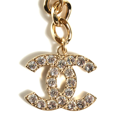 Chanel Crystal CC Camellia Belt Gold 5 of 7