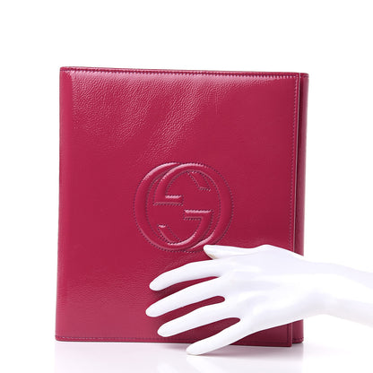 Gucci Vernice Naplack Soho iPad Case Bright Bouganville 2 of 11