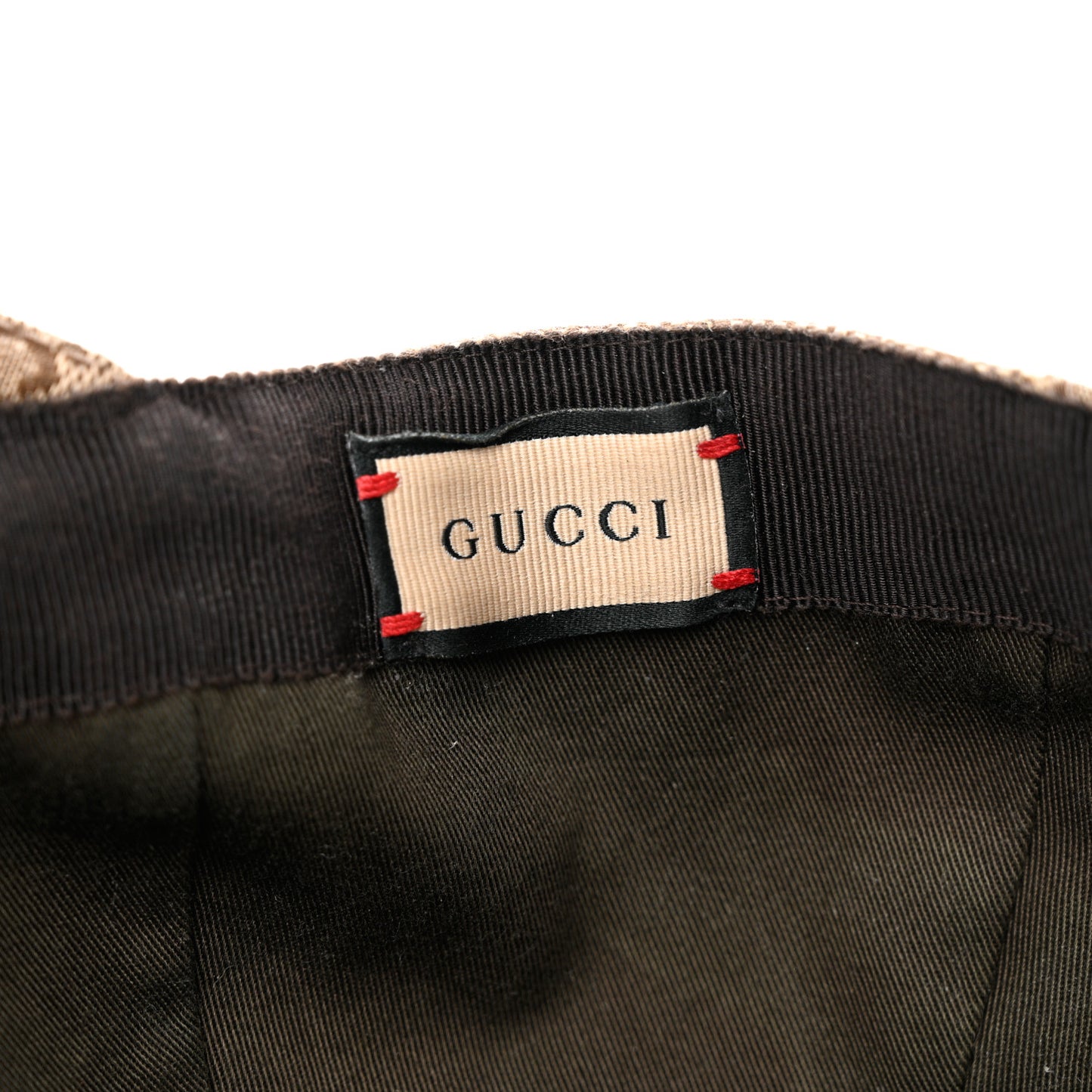 Monogram Web Baseball Hat L Beige Cocoa