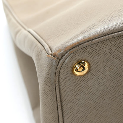Prada Saffiano Lux Extra Large Galleria Double Zip Tote Argilla 9 of 11