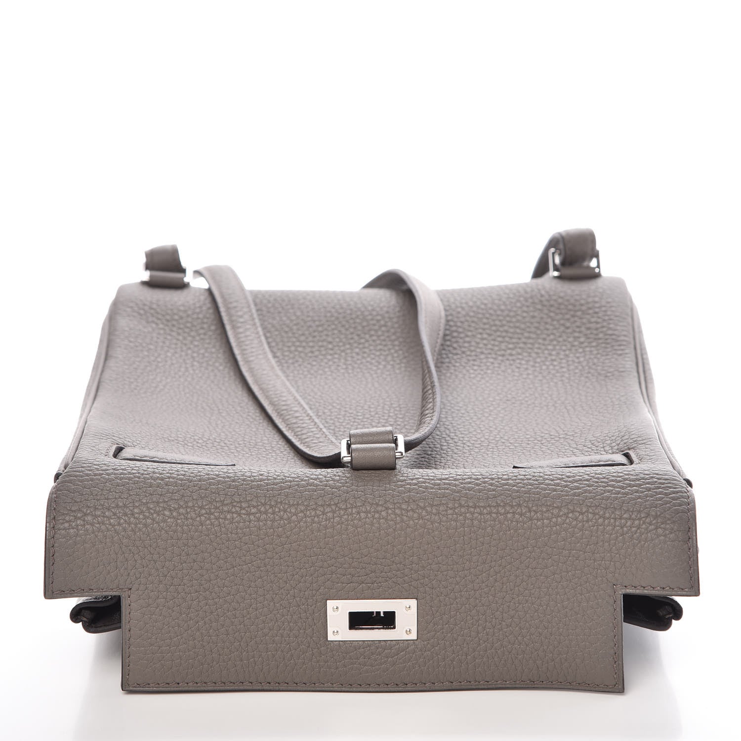 Hermes Taurillon Clemence Kelly Ado Backpack Etain 13 of 25