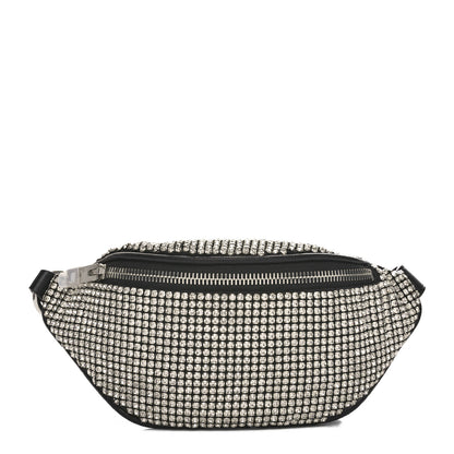 Alexander Wang Rhinestone Mesh Mini Attica Belt Bag Black 1 of 9