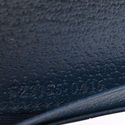 Gucci Calfskin Web Ophidia Card Case Blue 7 of 8