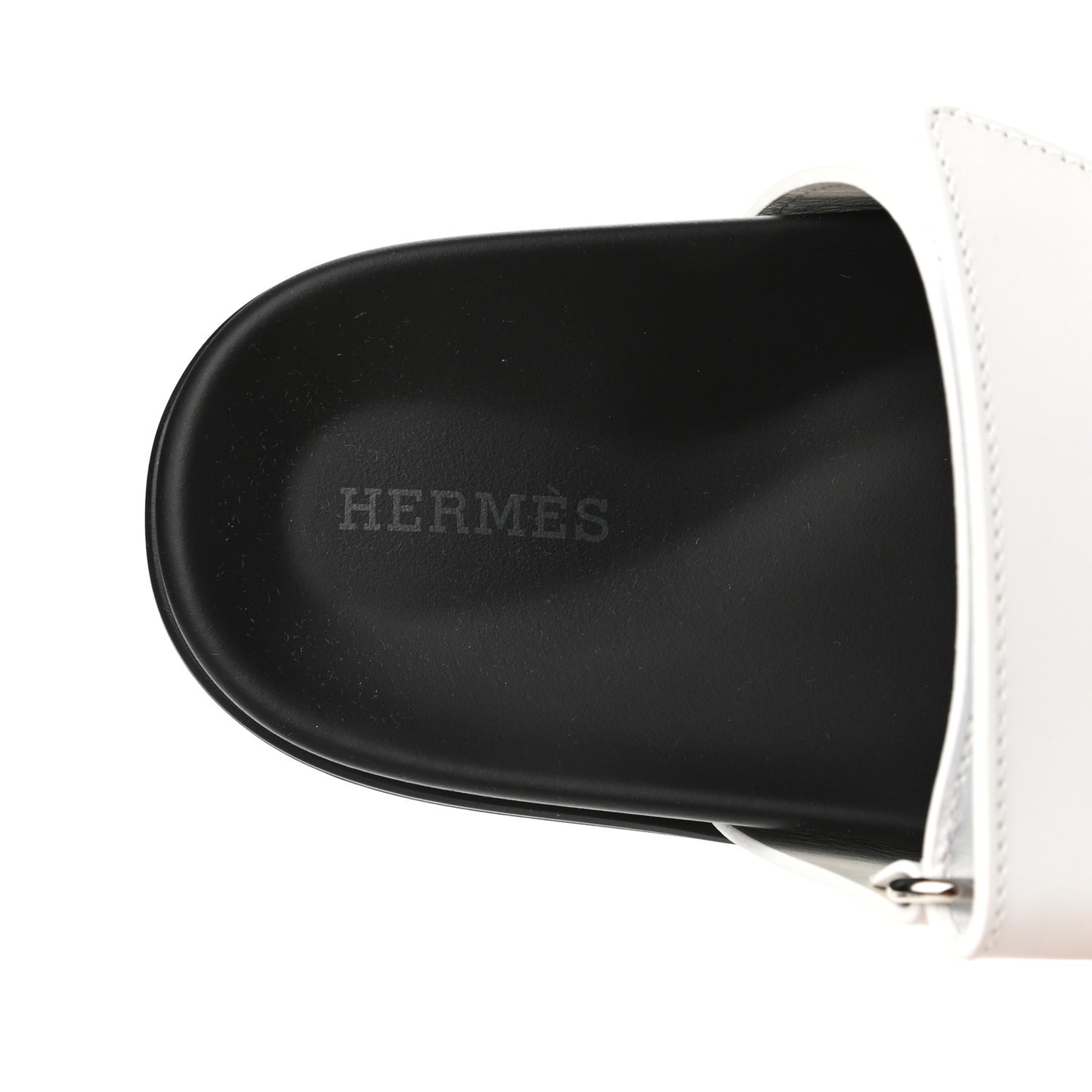 Calfskin Womens Chypre Sandals 36 White