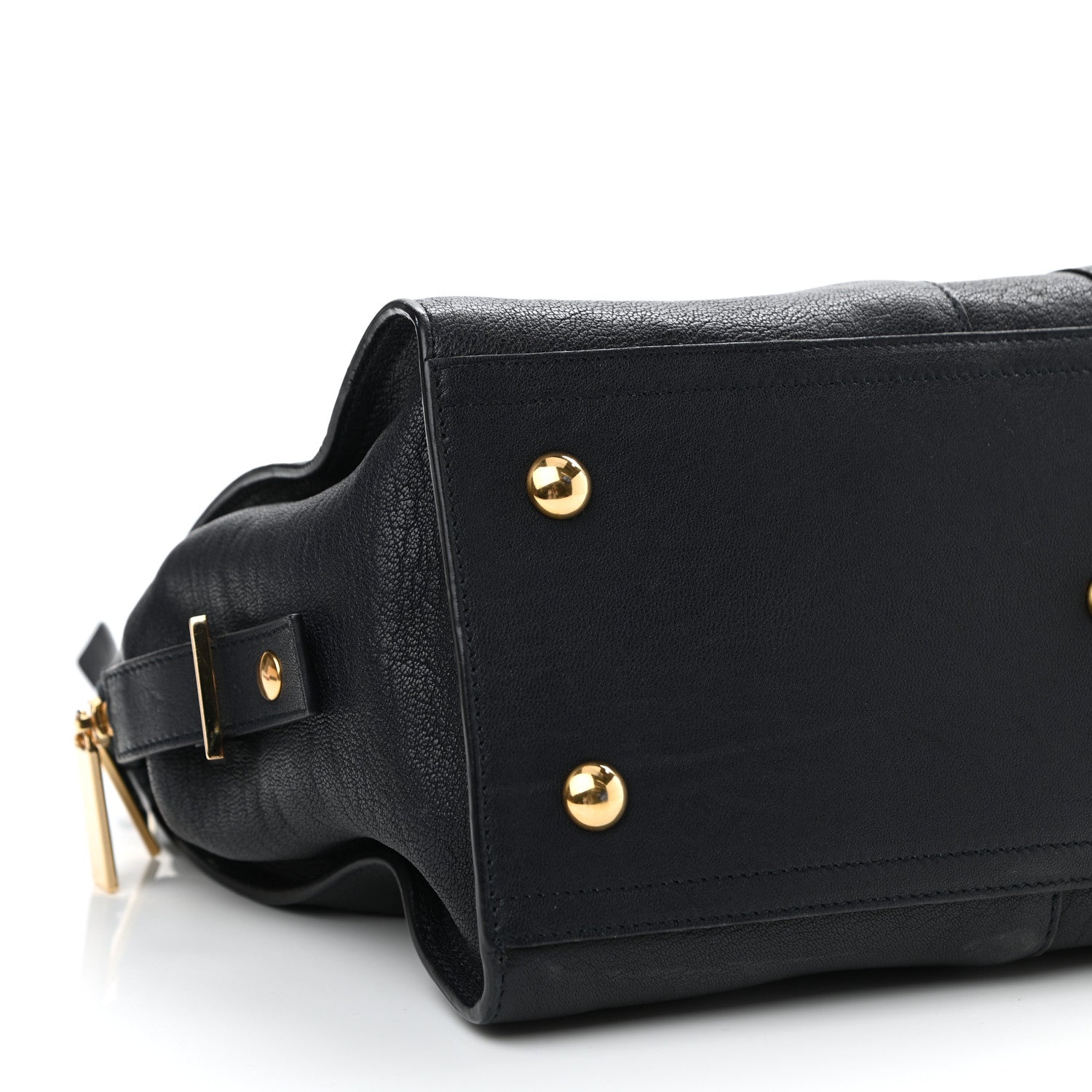 Saint Laurent Sheepskin Small Cabas ChYc Navy 9 of 10