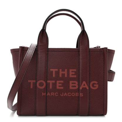 Marc Jacobs Grained Calfskin Small The Tote Bag Chianti 1 of 11