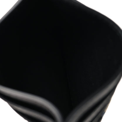 Christian Dior Grained Calfskin Oblique Card Holder Black 5 of 7